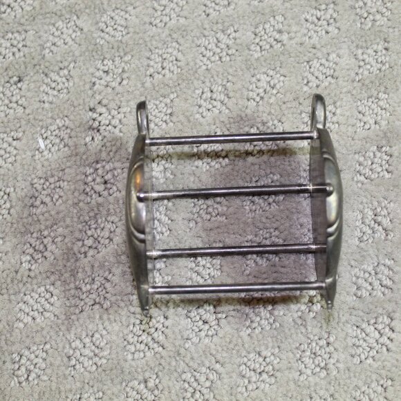 Vintage Silver Plated Teapot Tea Kettle Tea Bag or Sweetener Holder - Picture 5 of 5